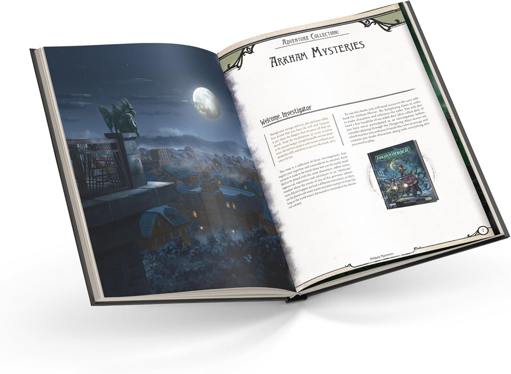 Asmodee Arkham Horror the Roleplaying Game Asmodee Arkham Mysteries Adventure