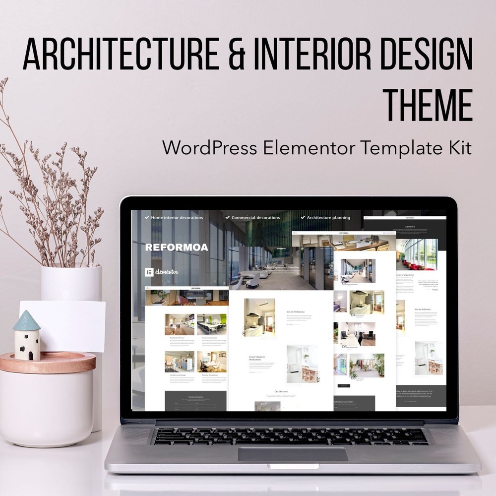 Architecture & Interior Design Theme - Wordpress Elementor Template Kit