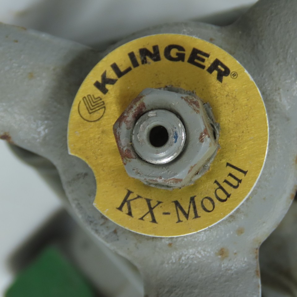 Klinger KX-Modul Piston Valve DN25 1" Threaded PN16