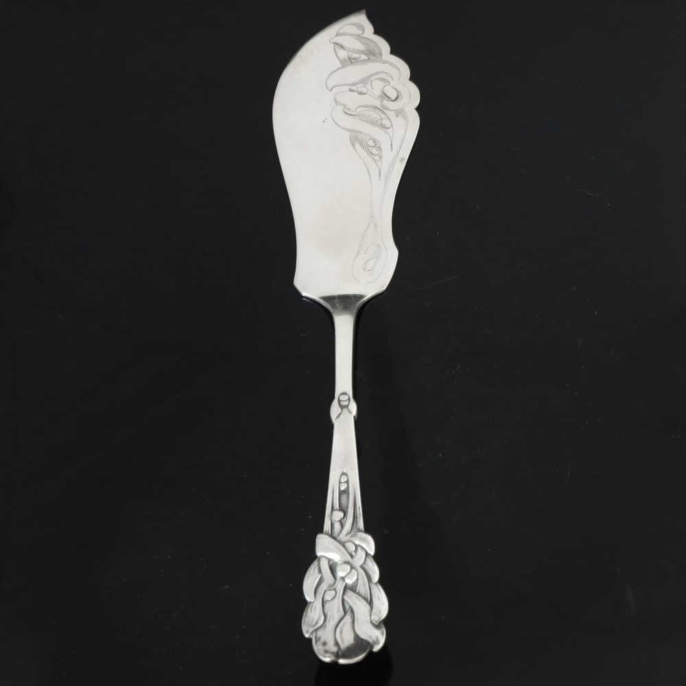 Heimbürger Silver Cake Server 32,3 cm - Mistletoe / Mistelten