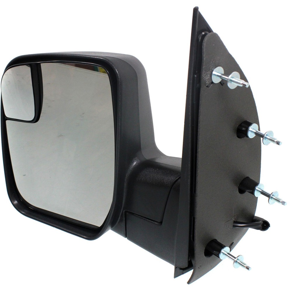 Power Mirror For 2010-2014 Ford E-250 E-350 Super Duty Left Textured Black