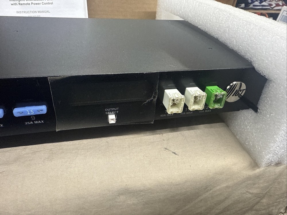 ICT DC Distribution Panel 12 Or 24VDC ICT180SE-12IRC With Remote Power Control