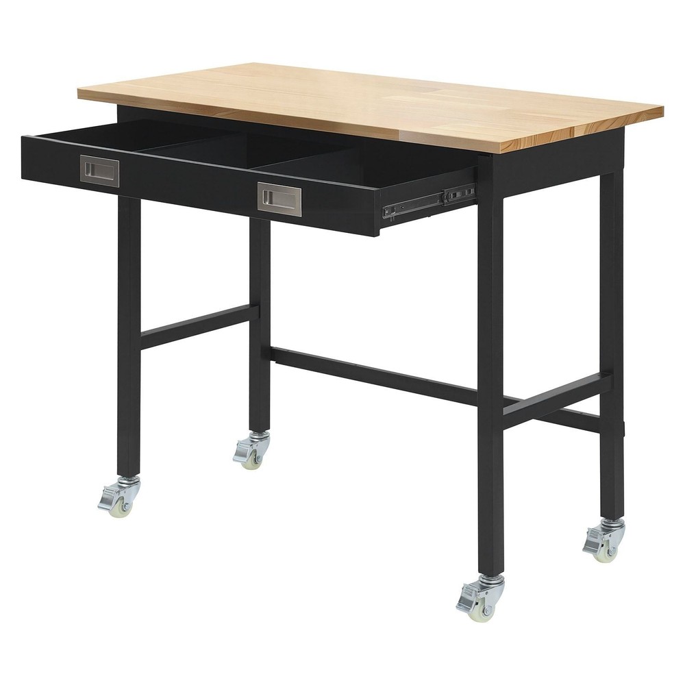 48-inch Workbench, 1500 lbs Load Capacity, Garage Workbench with Drawer Storage