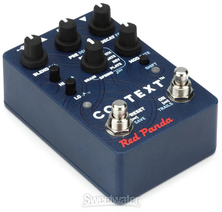 Red Panda Context 2 Reverb Effects Pedal