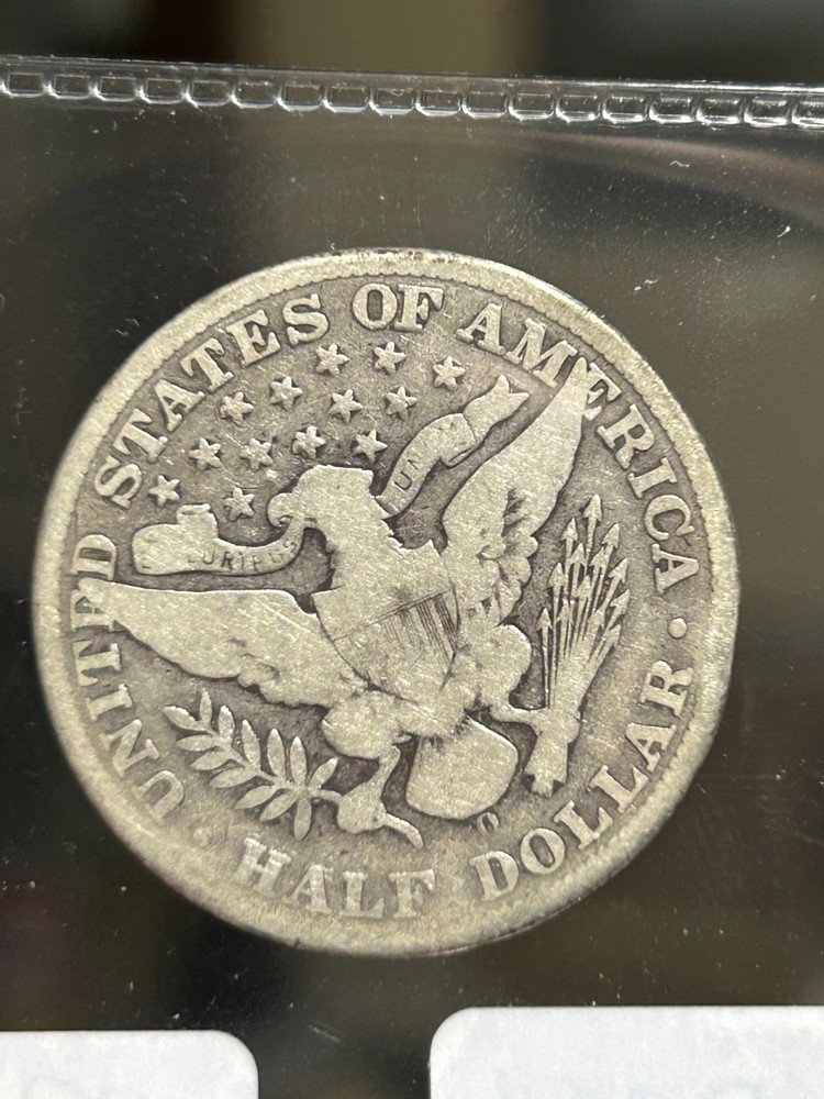 1908 O BARBER HALF DOLLAR