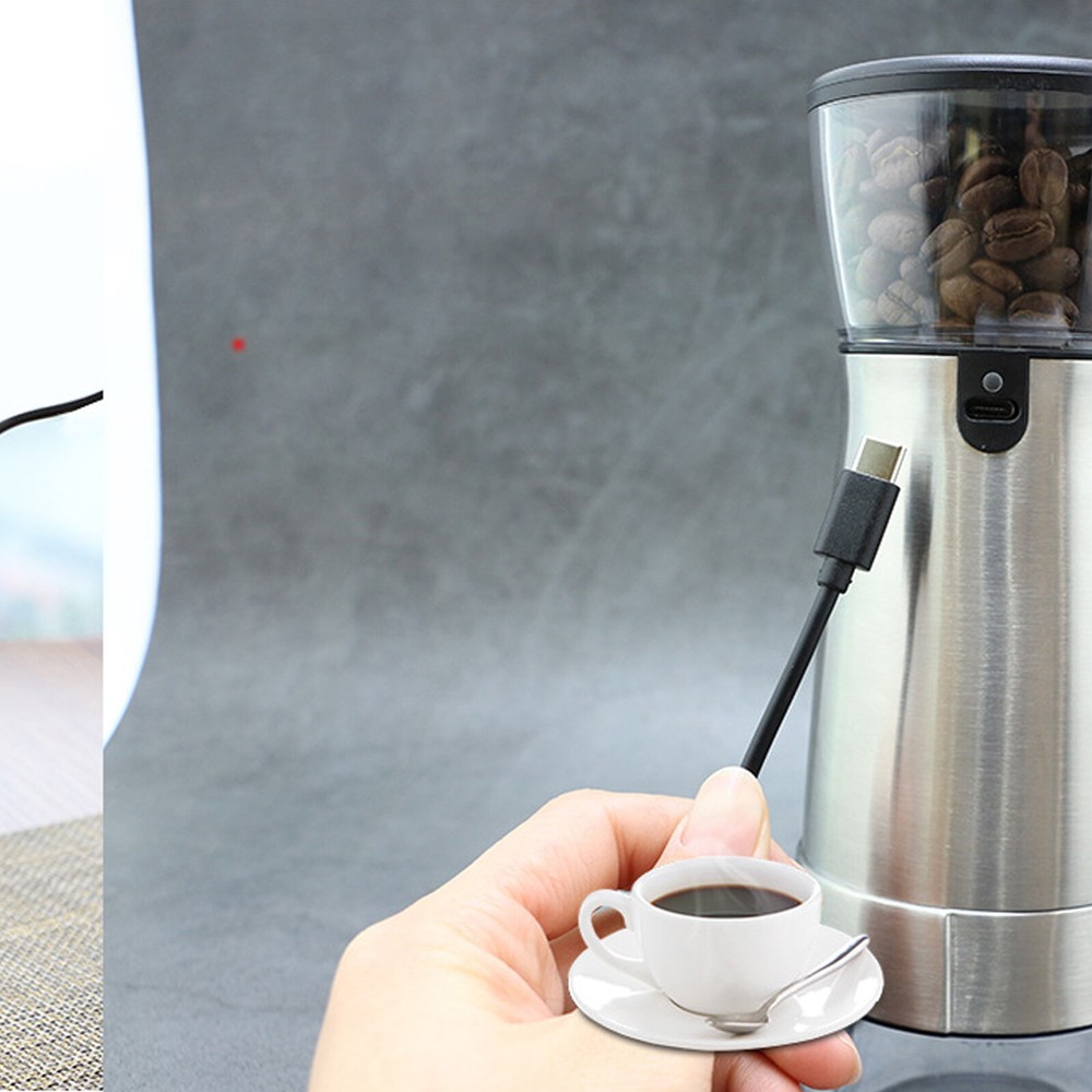 Rechargeable Battery Powered Portable Fully Automatic Electric Coffee Grinder