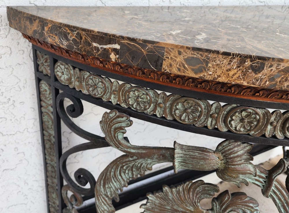 Maitland Smith Italian Console Table