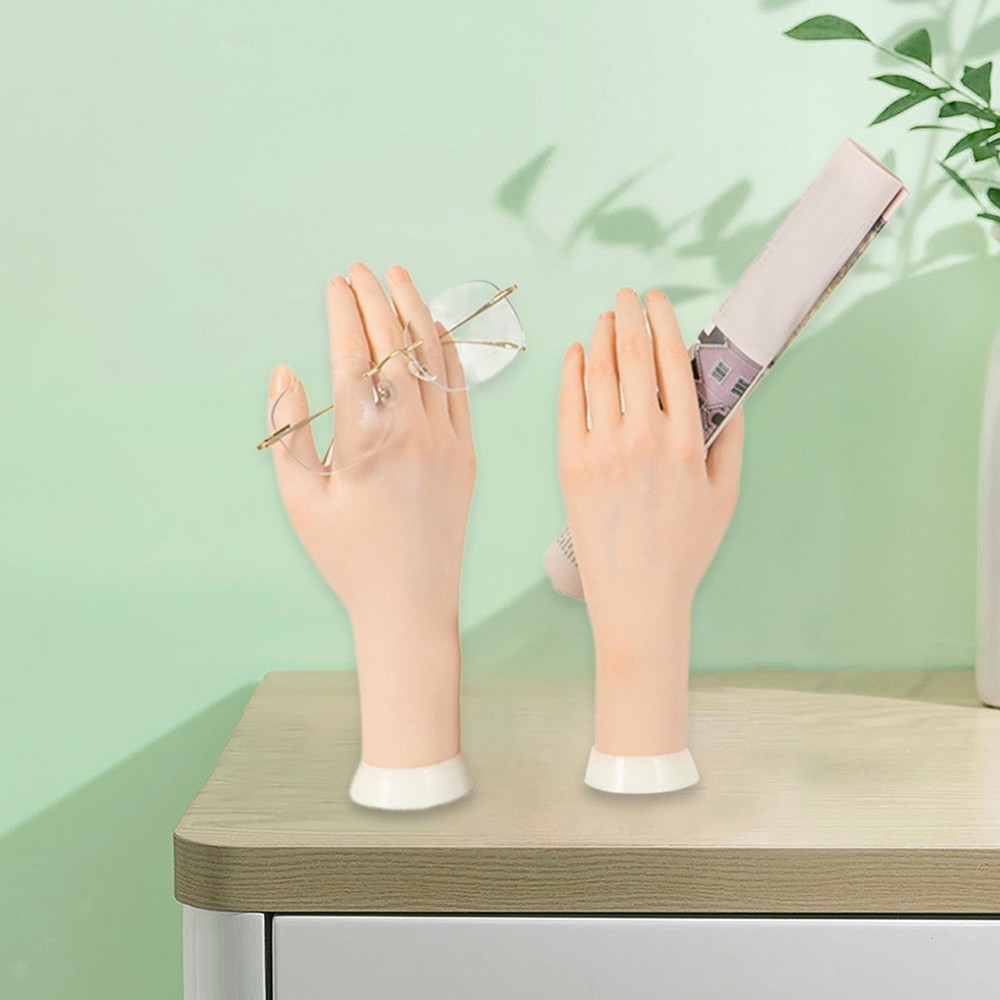 Practice Mannequin Hand Bendable for Acrylic Nails Pratice