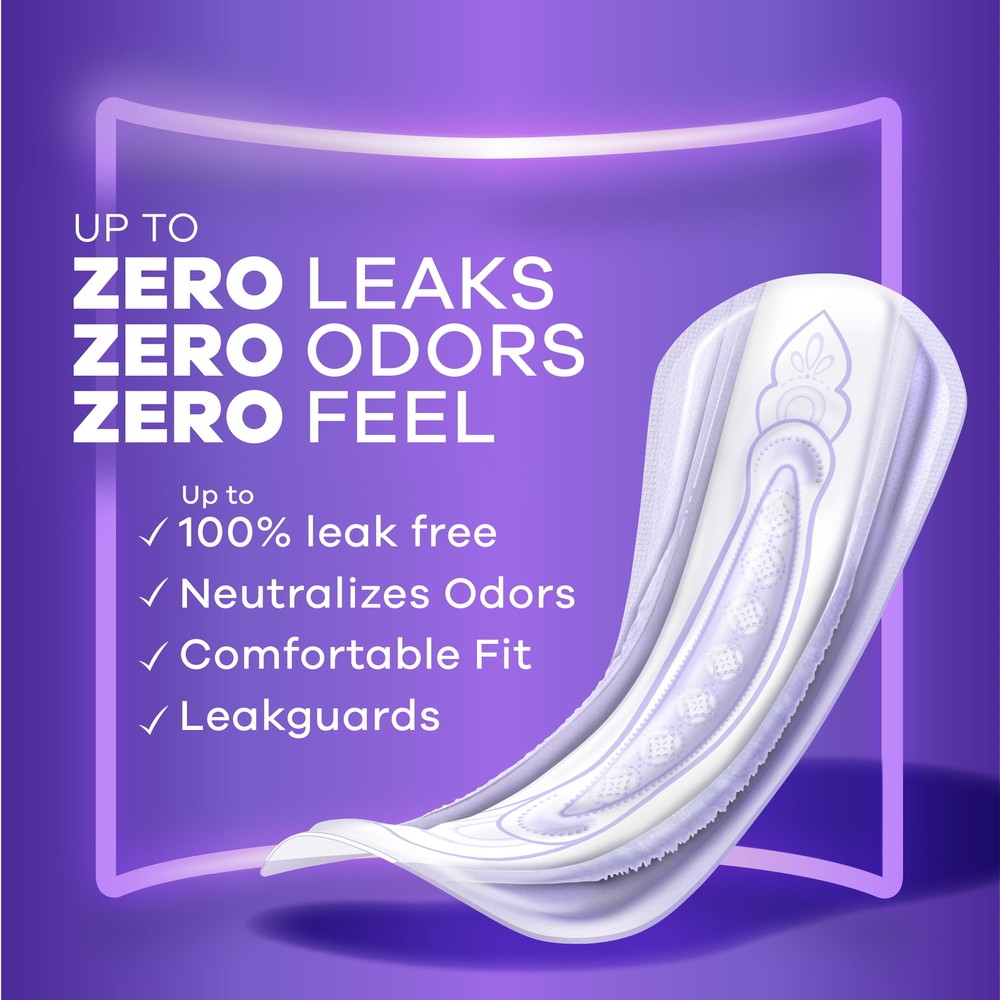 Always Discreet Incontinence Pads, Ultimate Extra Protect Absorbency,Long Length