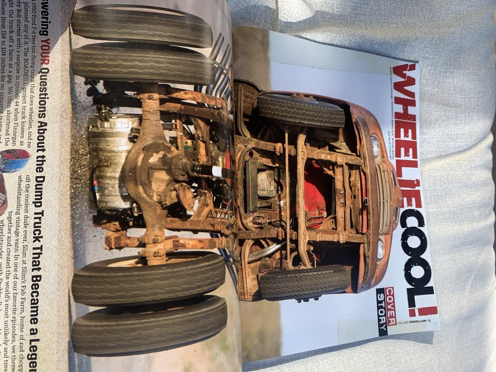 ROADKILL Magazine issue 5. Stubby Bob Cover Issue.