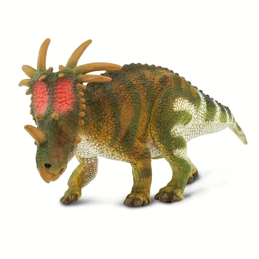 Hand Painted | Styracosaurus - Triceratops Dinosaurs