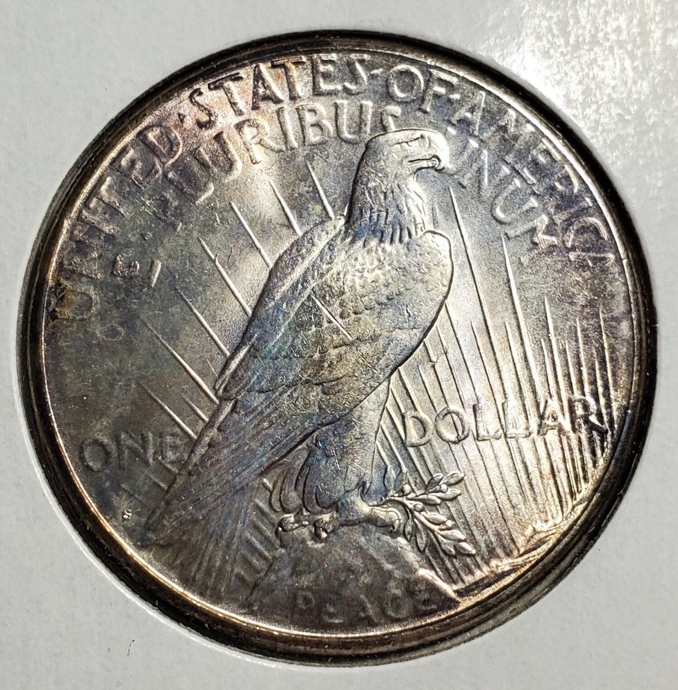 1923-S U.S. Peace Silver Dollar Nice Ch. BU