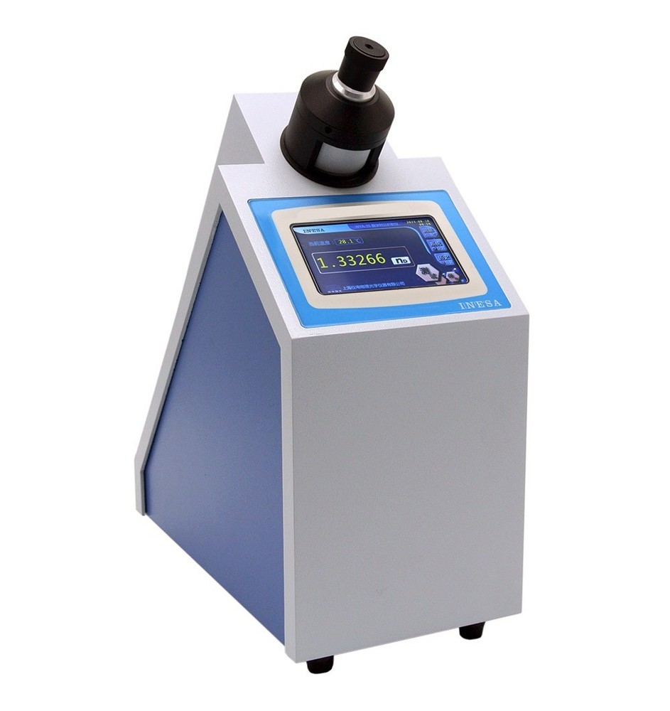 Digital Abbe Refractometer with Resolution Refractive Index 0.00001nD Brix 0.01%