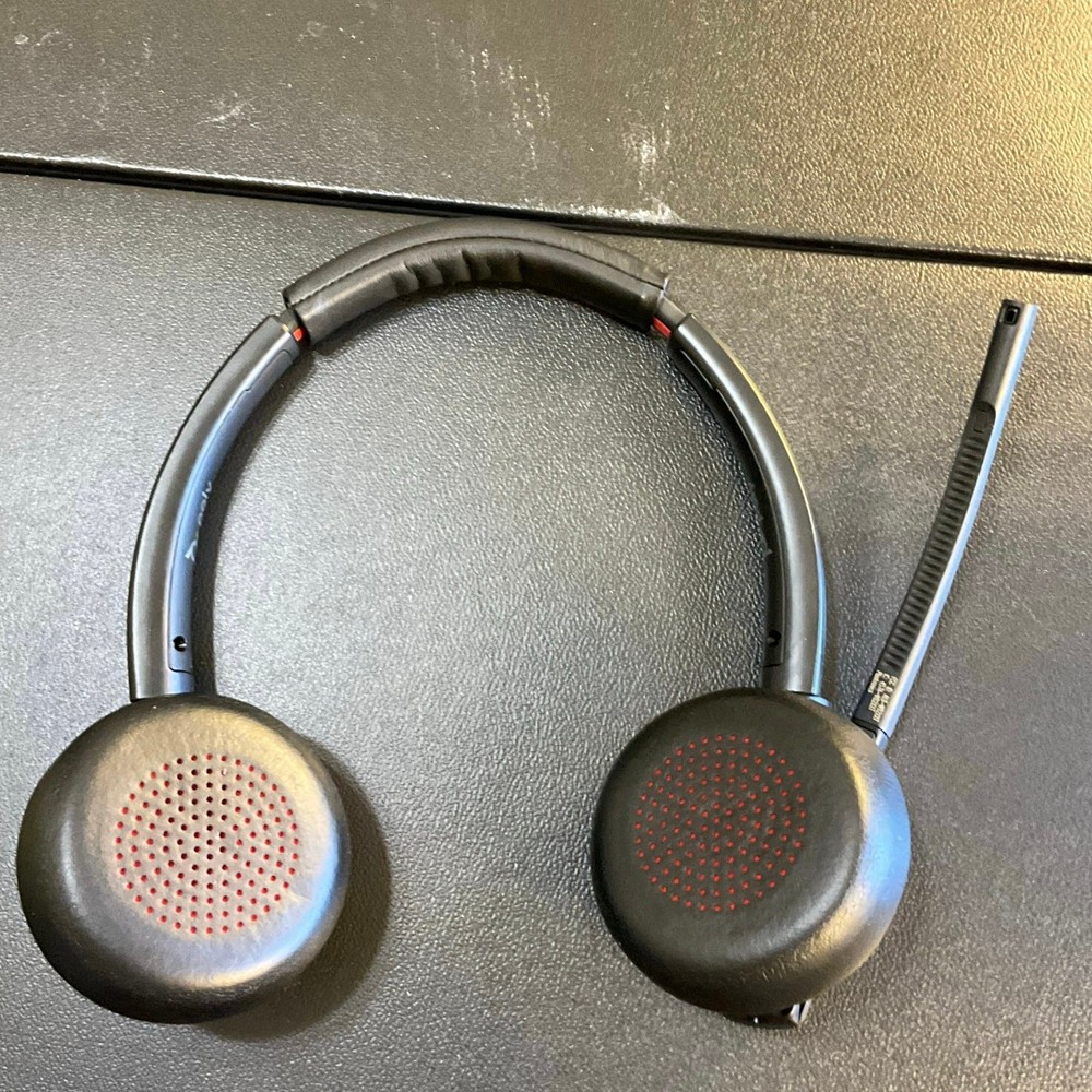 Poly W8200B Wireless DECT Office Headset System w Base & Power Adapter