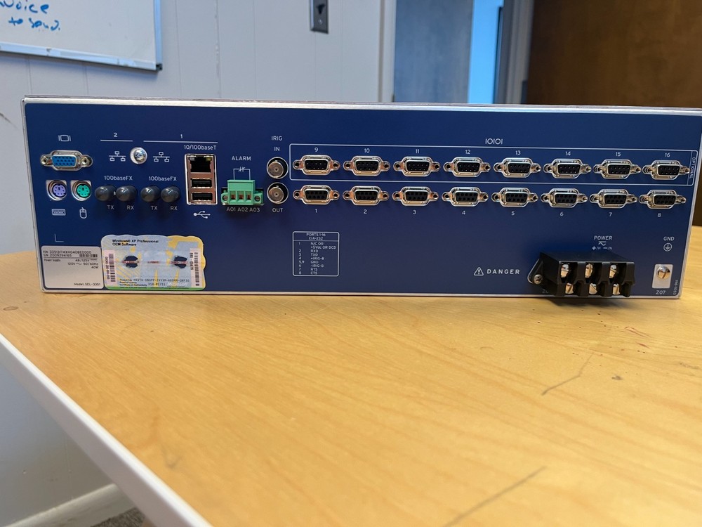 SCHWEITZER ENGINEERING LABORATORIES SEL-3351 SYSTEM COMPUTING PLATFORM