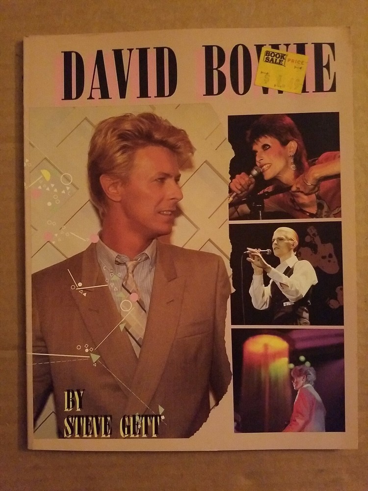 David Bowie Book Steve Gett Biography Timeline 1985 Softback