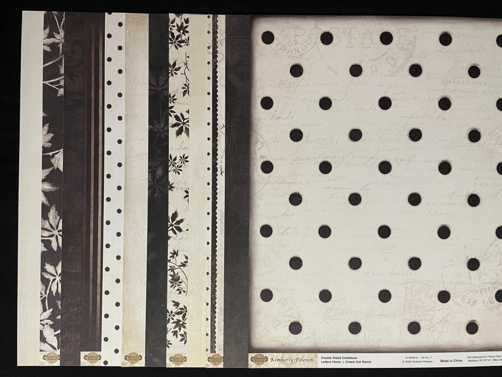 FISKARS "LETTERS HOME" 12X12 DS HEAVY PAPERS