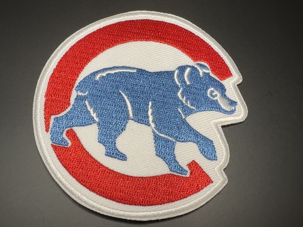 Chicago Cubs Embroidered Iron On Patch