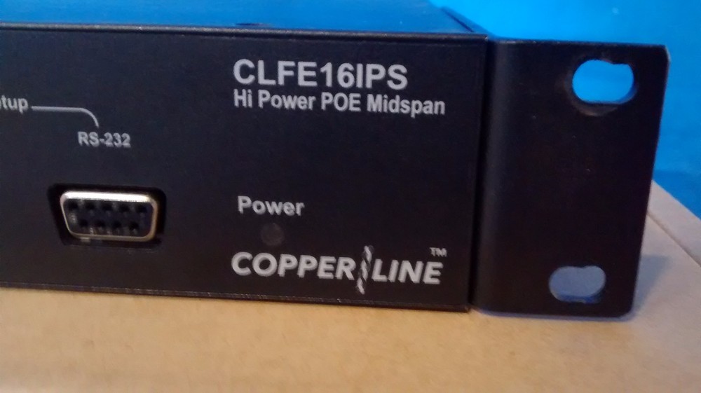 Comnet CLFE16IPS 16 Port High Power POE Midspan Injector [CTW]