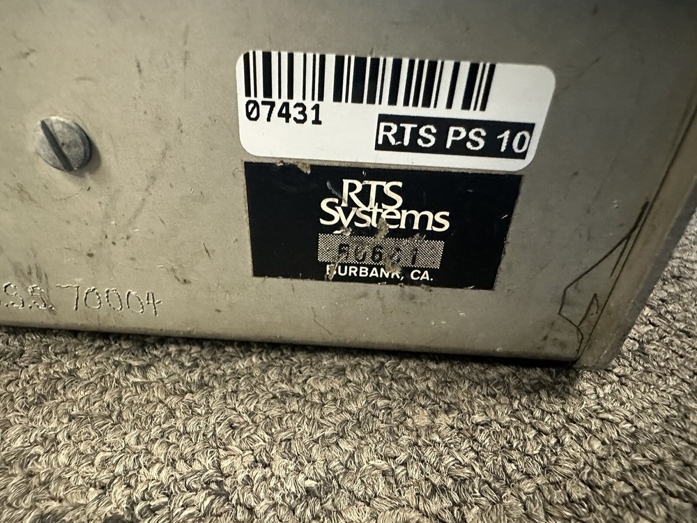 RTS Systems PS10 Tested As Pictured-30 Day Money Back