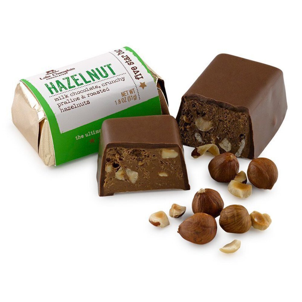 Lake Champlain Chocolates® Hazelnut Five Star Bar