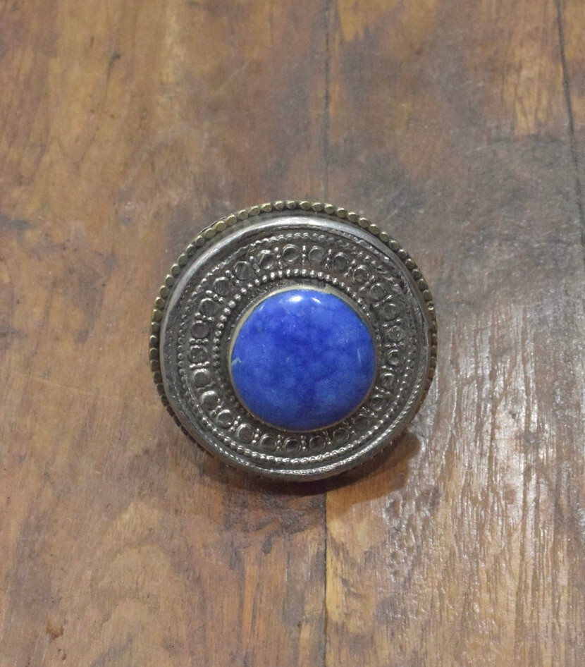 Middle Eastern Blue Lapis Ring