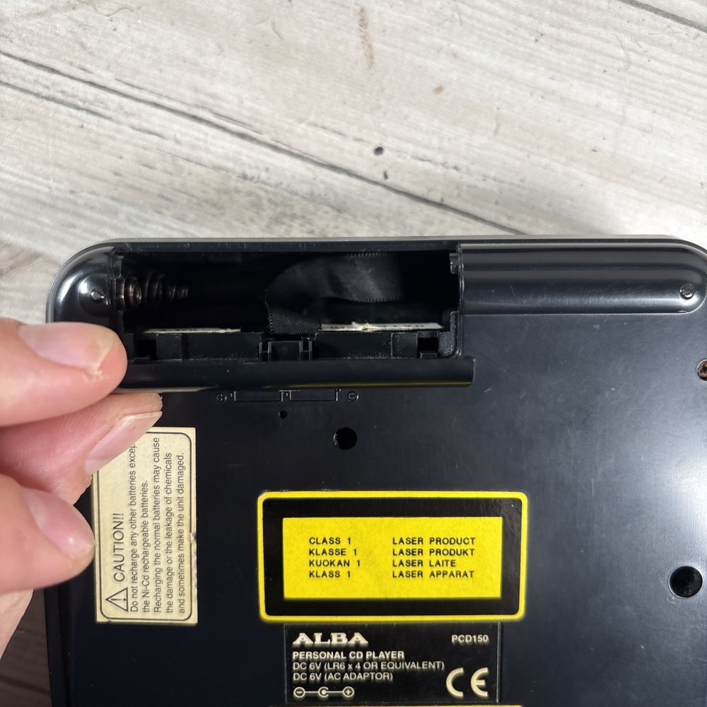 Alba PCD 150 Personal CD player- Tested Working