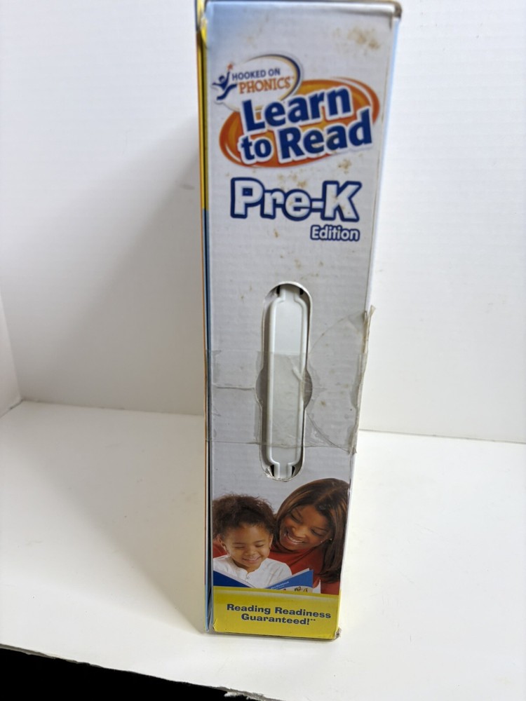 New open box Hooked On Phonics Pre-K Learn to Read Edition Program 3-4 Years