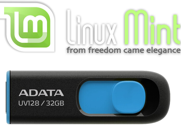 Linux Mint 21.3 Virginia Cinnamon 64Bt 32 Gb USB 3.2 Linux Bootable Live Install