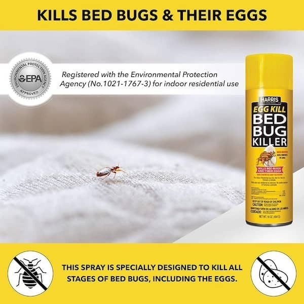 Bed Bug Killer Spray (16 oz.) - Kills Eggs & All Stages