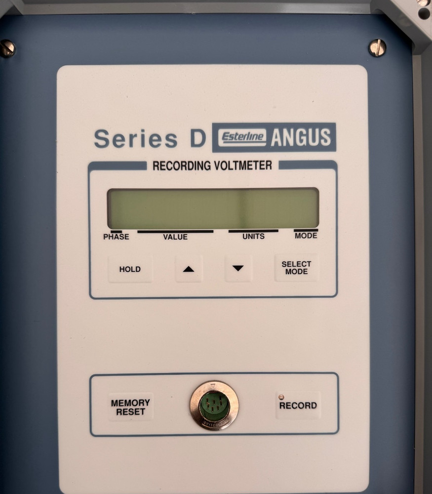 Esterline Angus Recording Voltmeter Series D Used