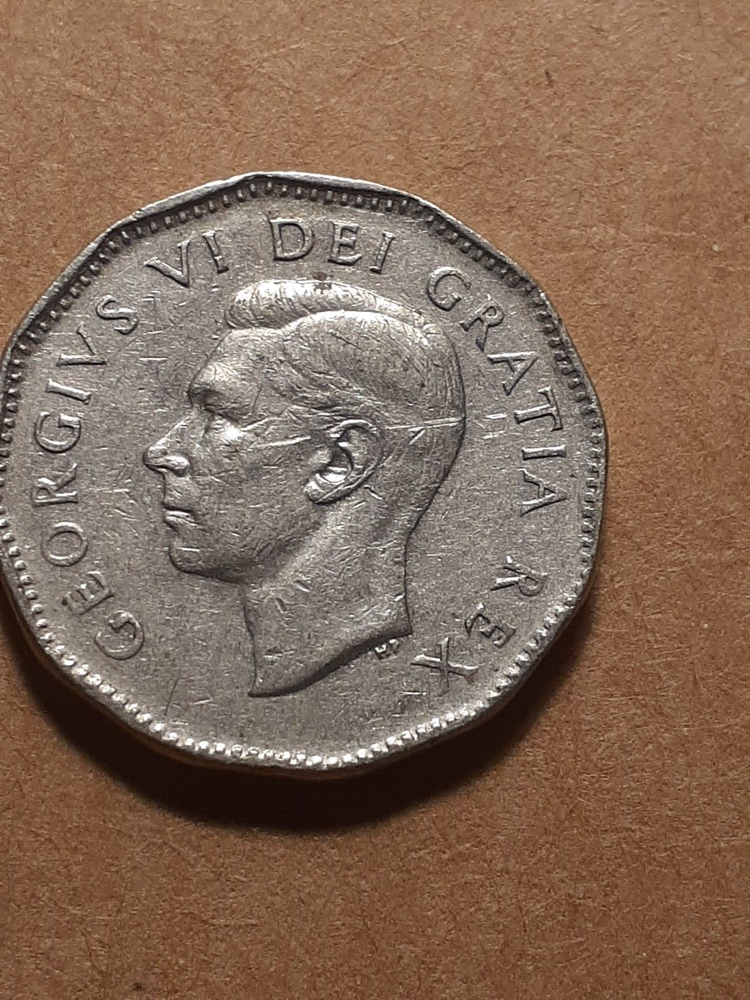1949 5 CENTS CANADA