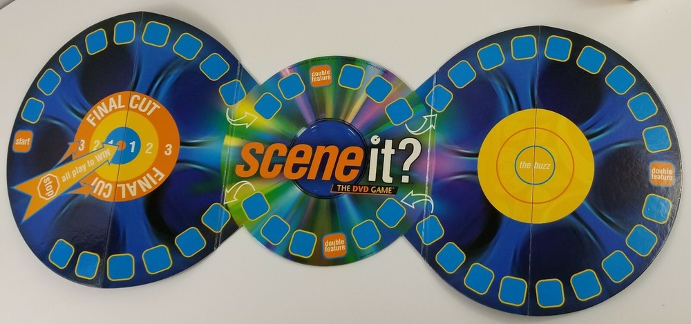 Scene It The DVD Game Board Replacement GAME BOARD PART ONLY