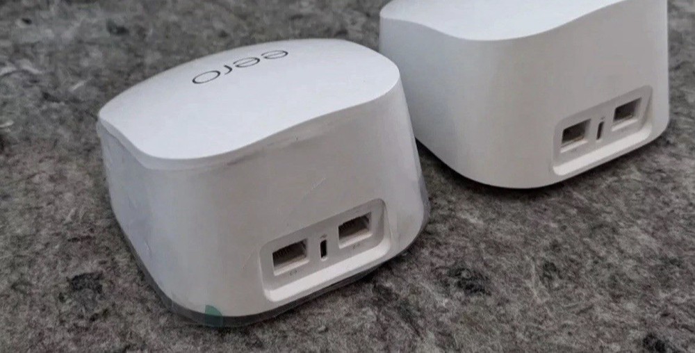 Eero 6+ Plus Dual Band Mesh Wi-Fi 6 Router - White (2-Pack Bundle) Frontier