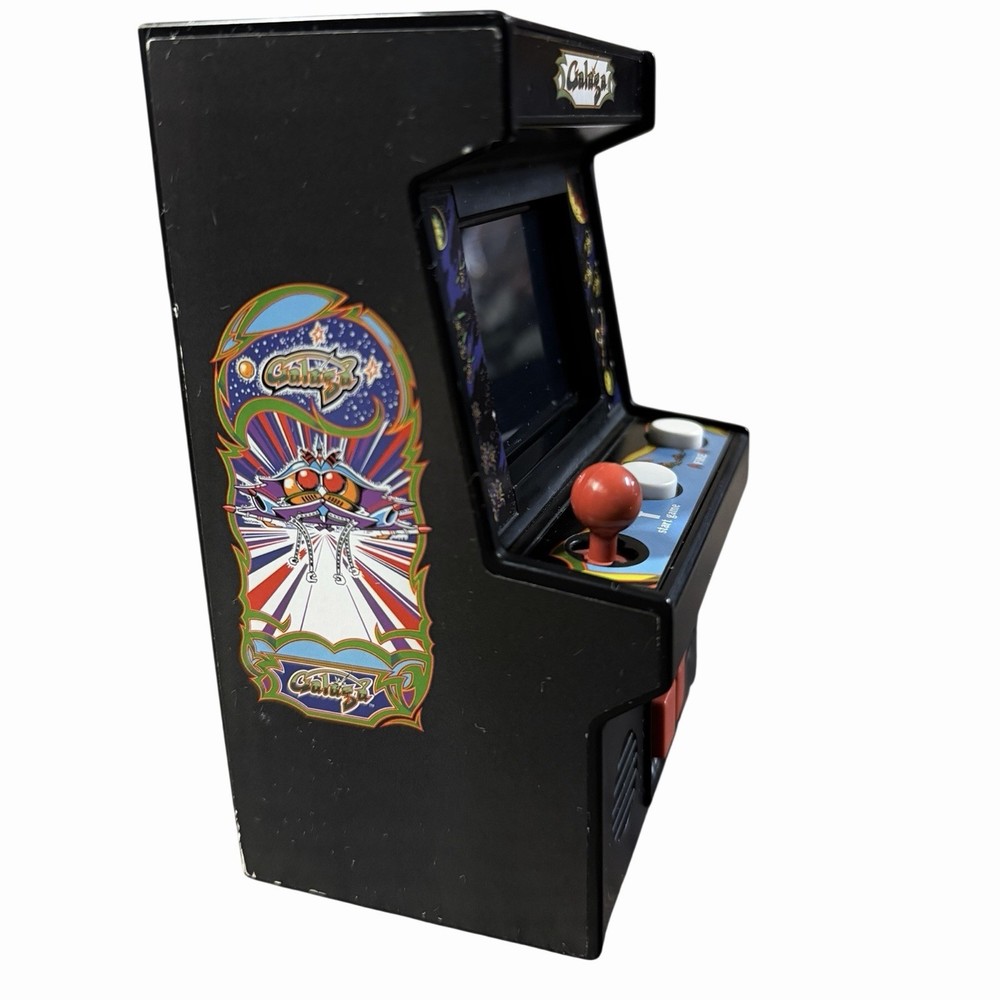 Arcade Classics Galaga Retro Mini Arcade Game Basic Fun 09622 TESTED WORKS 2018