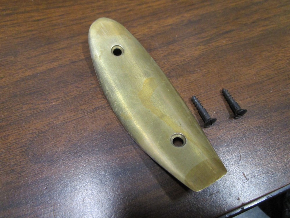 52 Muzzleloader Black Powder CVA Frontier Rifle, Brass Butt Plate with Screws