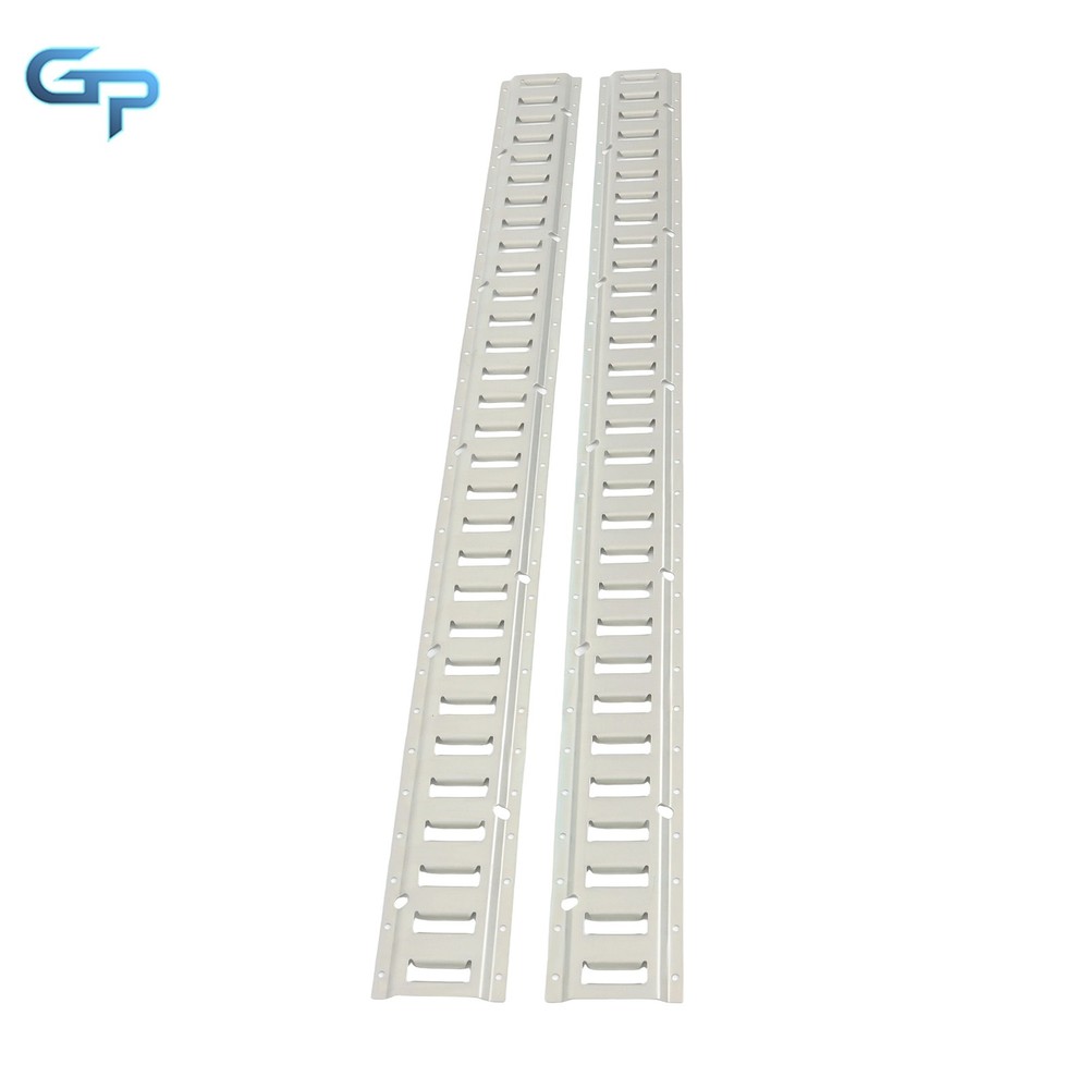 2PC 5' E-Track Tie-Down Rail For Truck Trailer Cargo Van Utility