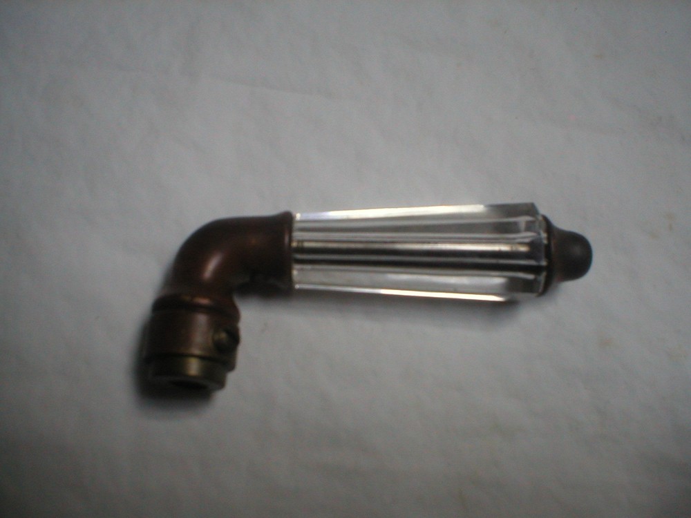 Antique Glass Door Lever Handle