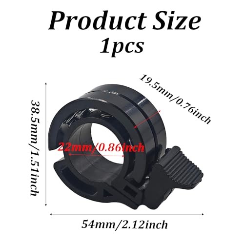 Double Bike Bell 1PC