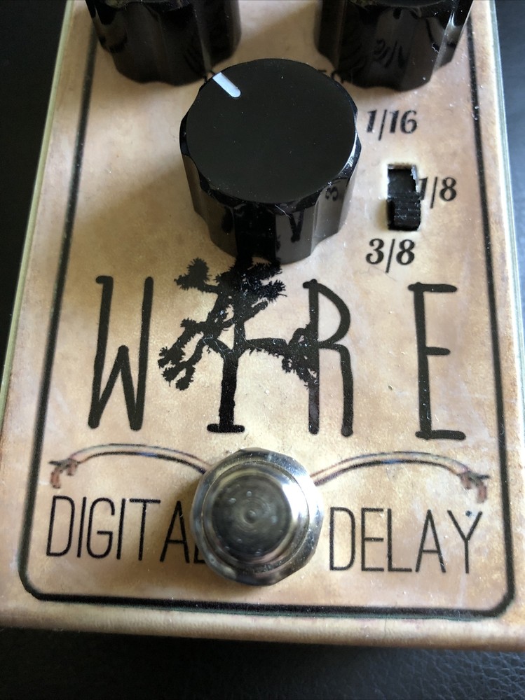 U2 WIRE Digital Delay Guitar Effects Pedal Custom Rare Edge