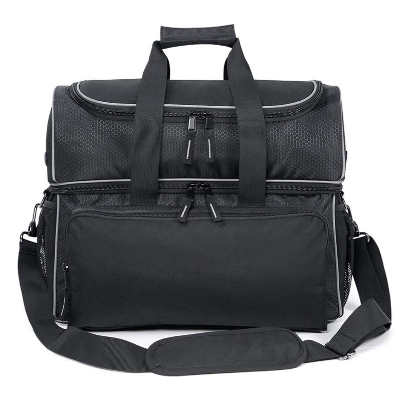 Flytricoz Multi Functional Large Capacity Double-layer Double Ball Bowling Bag