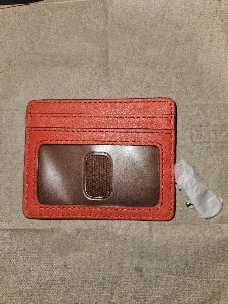 Fossil Sofia Card Case Flash Red