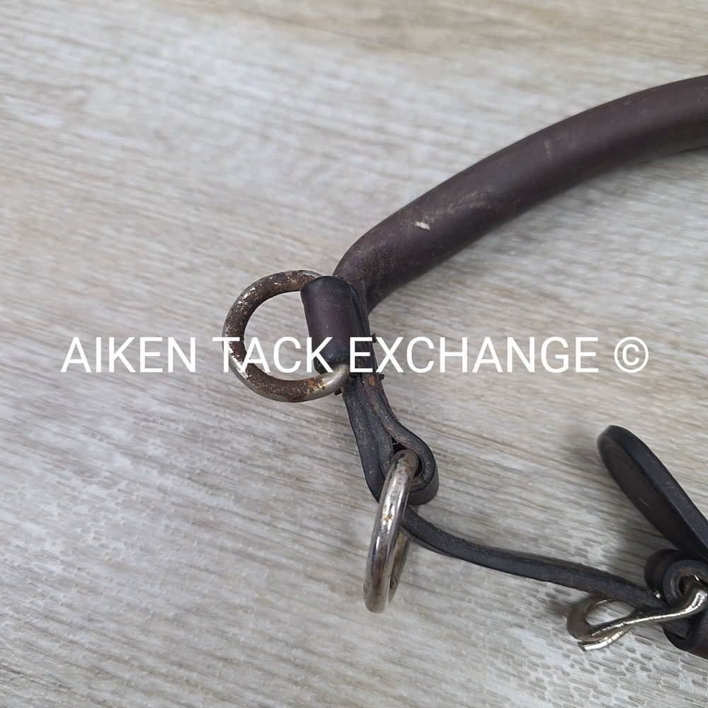 BARGAIN BUNDLE: 2 Plain Raised Nosebands, Size Full (Read Description)