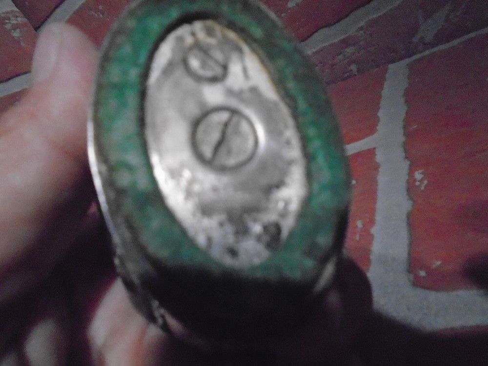 RONSON TABLE LIGHTER VINTAGE 1950S --DOESNT WORK MAYBE SILVER OR SILVERPLATED