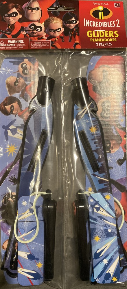 Disney Pixar Incredibles 2 Gliders New in Package