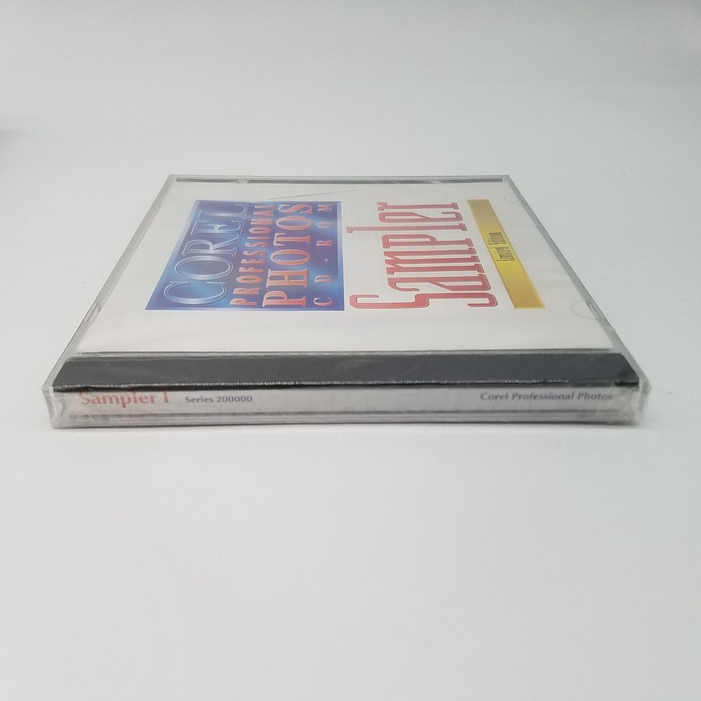 Corel Professional Photos CD-Rom Sampler Limited Edition PC Computer Software