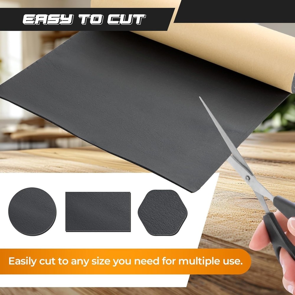 Versatile 1/8” Thick Adhesive Foam Rubber Sheet - Ideal for Insulation & Gaskets