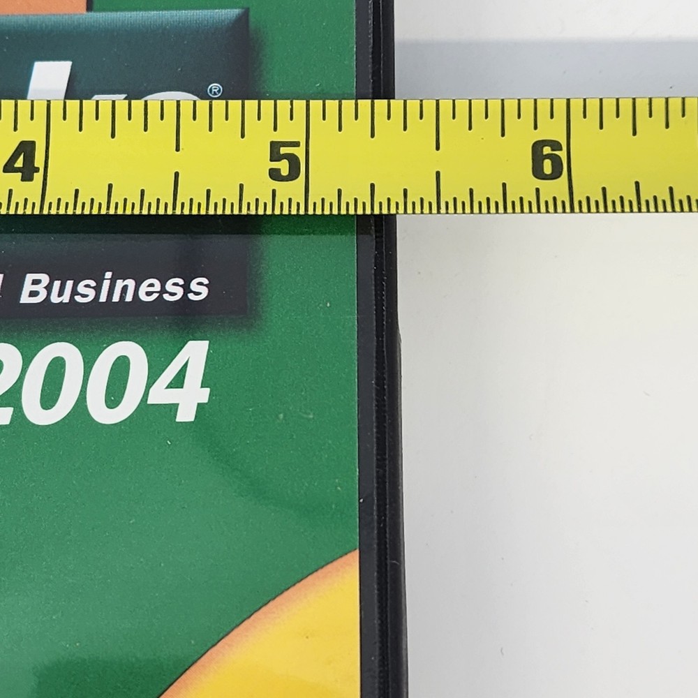 QuickBooks Pro 2004 Windows XP 2000 98 Financial Software CD Installation Key