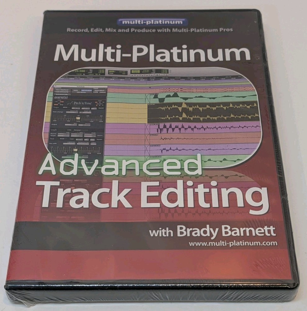 Multi-Platinum | Advanced Track Editing | 2012 | Brady Barnett | Mac/PC DVD-ROM