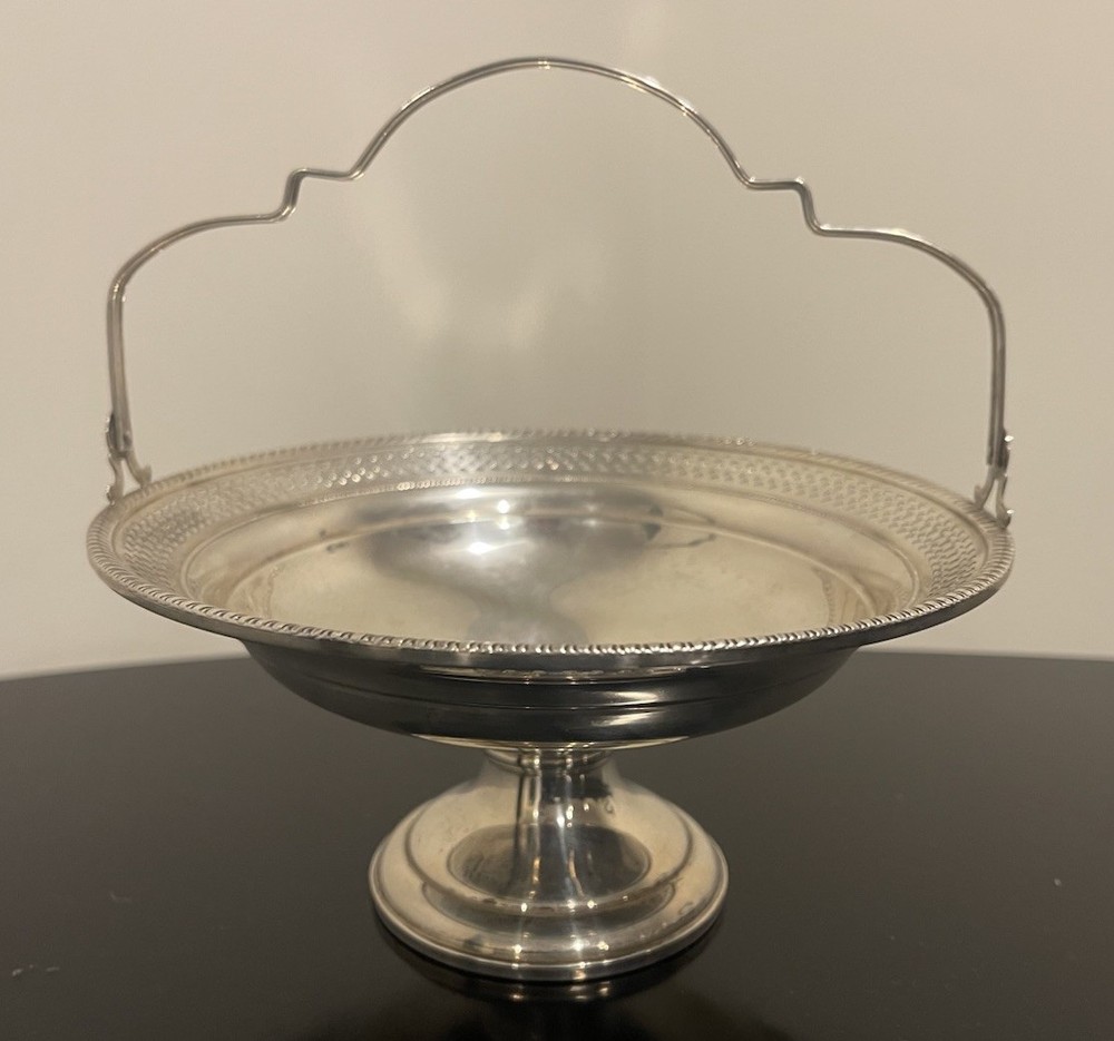 El Sil Co Sterling Silver Bowl Compote with Handle